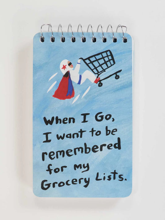 Grocery Lists Notebook