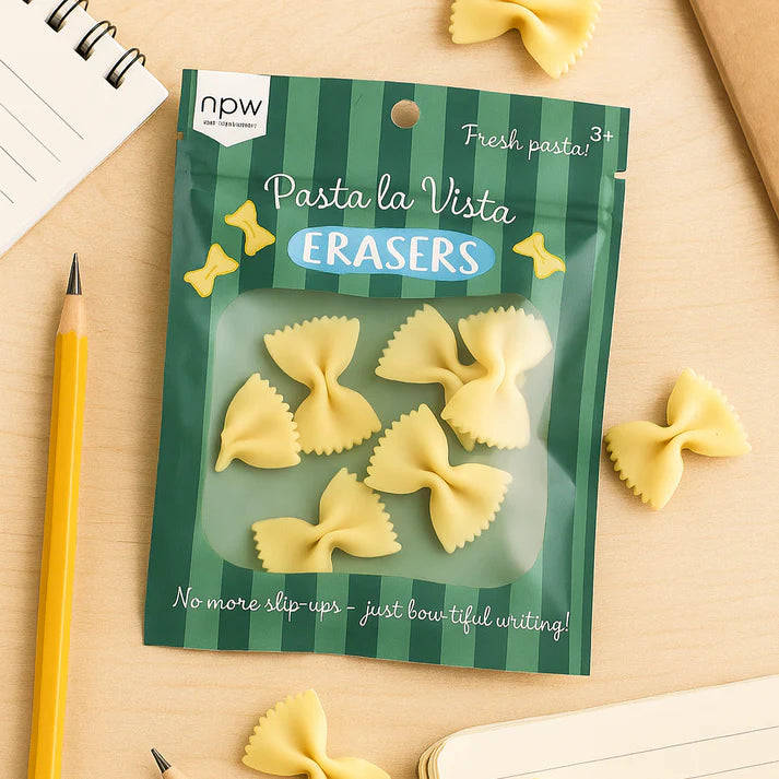 Erasers - Pasta La Vista