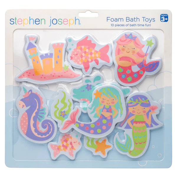 Foam Bath Toys - Mermaid