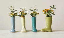 Load image into Gallery viewer, Boot Vase, 7&quot; Stoneware