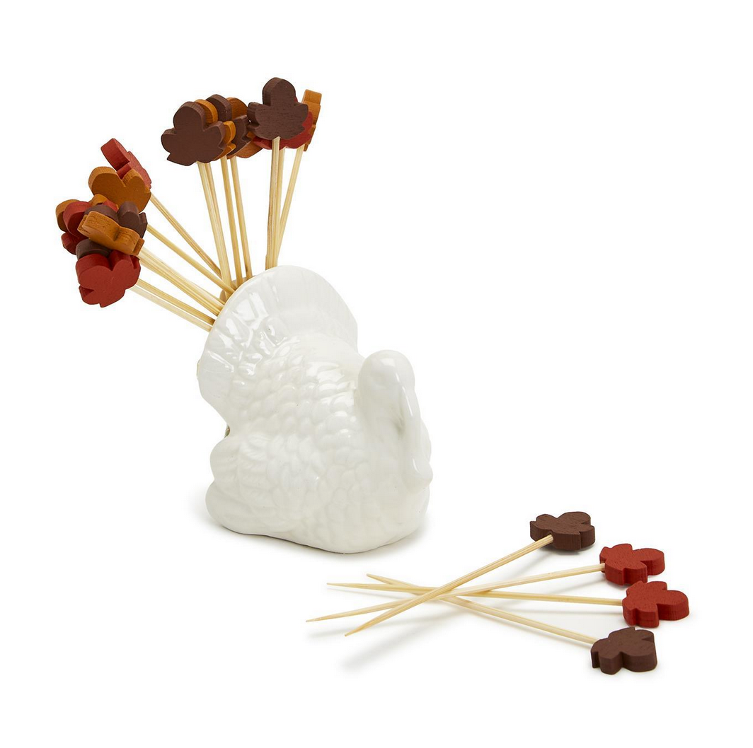 Turkey Pick Holder With 20 Picks