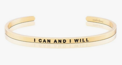 I Can and I Will Mantra Band - Gold