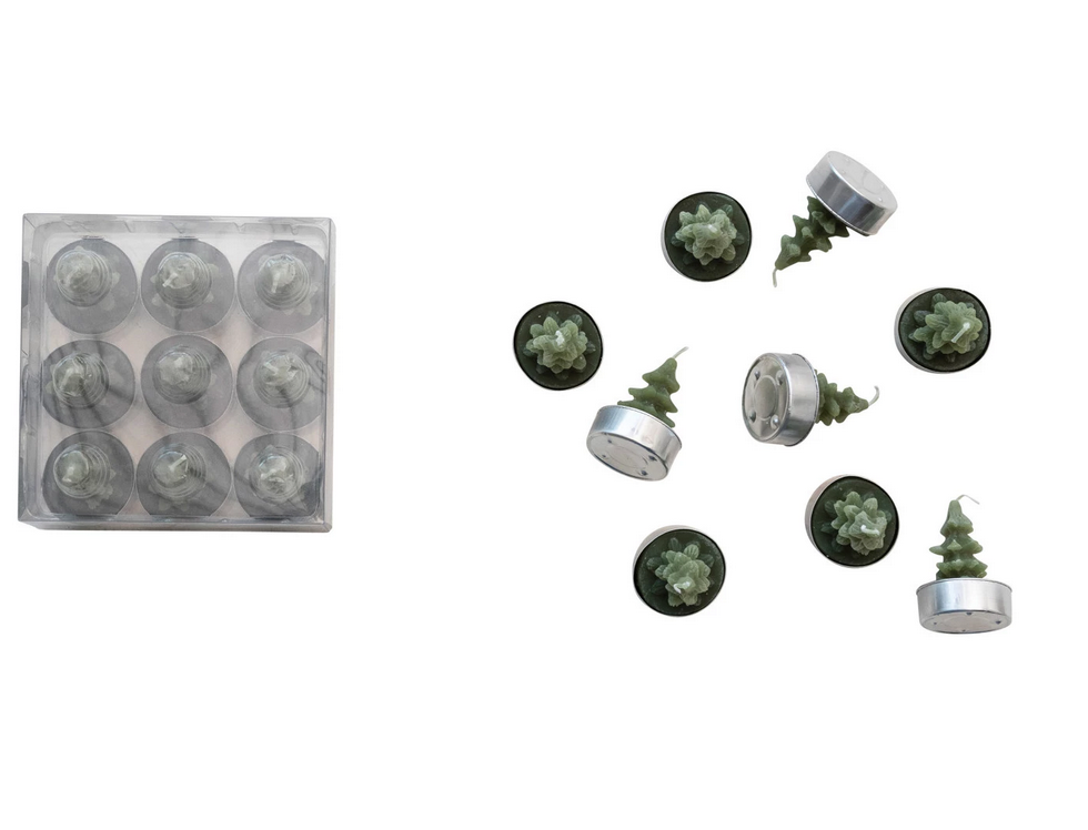 Evergreen Tealights