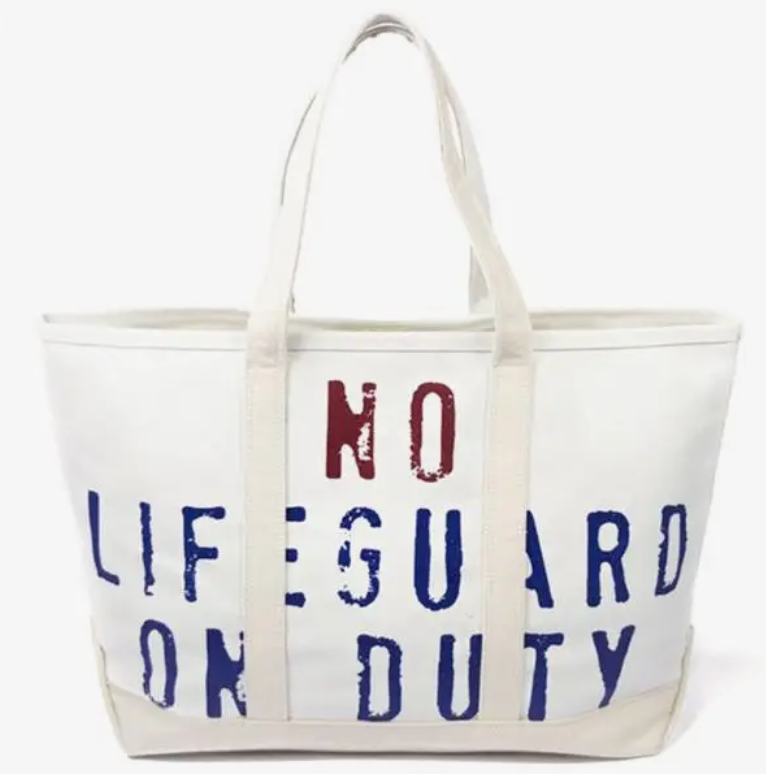 Lifeguard / No Lifeguard Tote