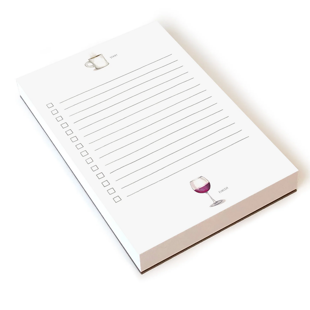 Start & Finish Notepad