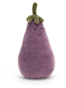 Vivacious Vegetable Eggplant Plush Toy
