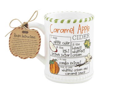 Carmal Apple Recipe Mug