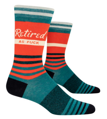 Retired As Fuck Men's Socks