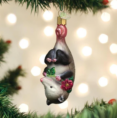 Blossom Opossum Ornament