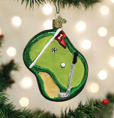 Putting Green Ornament