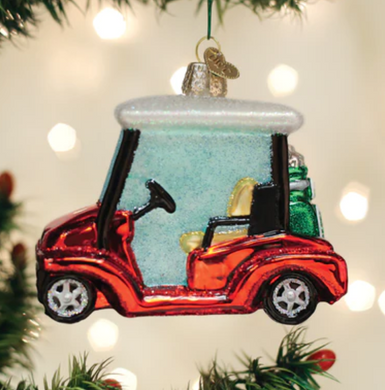 Golf Cart Ornament