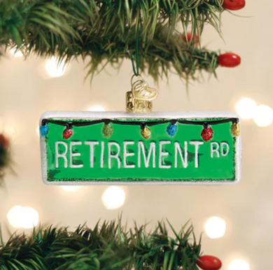 Happy Retirement Ornament
