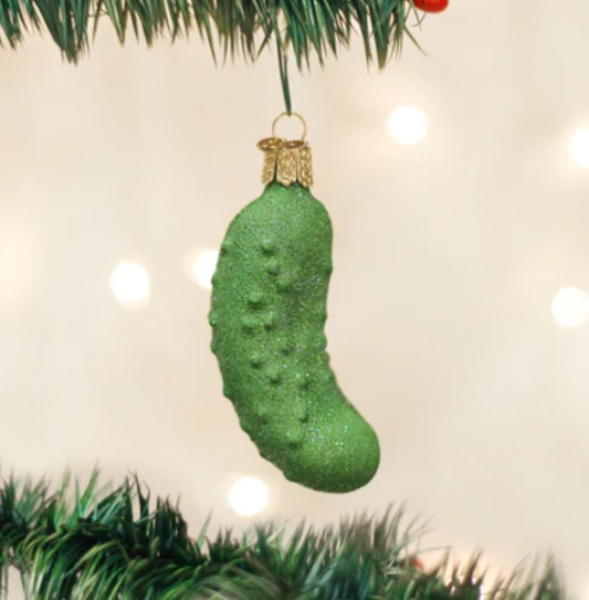 Glistening Pickle Ornament