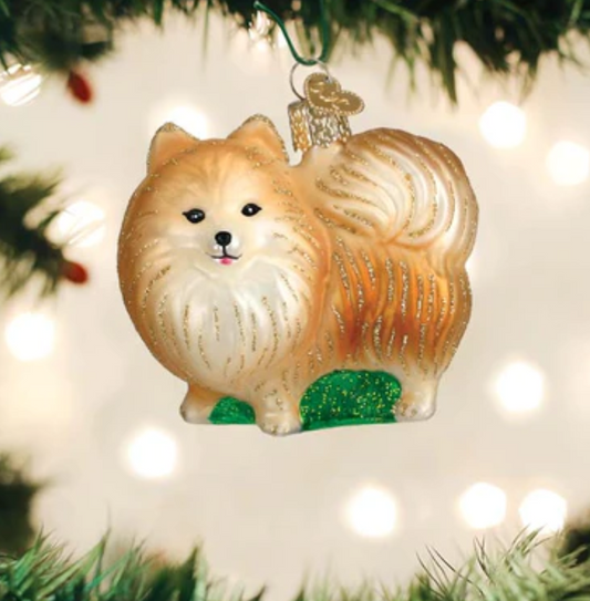 Standing Pomeranian Ornament