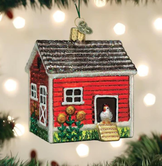 Chicken Coop Ornament