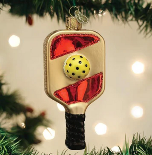 Pickleball Paddle Ornament