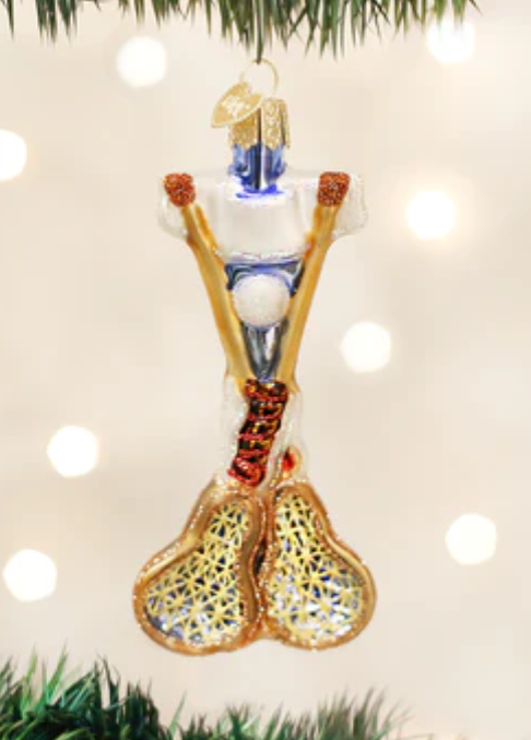 Lacrosse Ornament