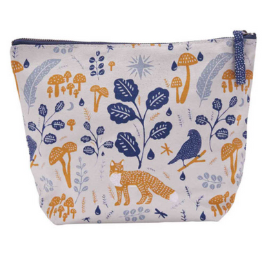 Fox & Feathers Pouch - Large