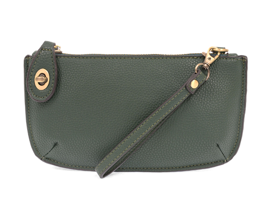 Mini Crossbody Wristlet Clutch - Chive