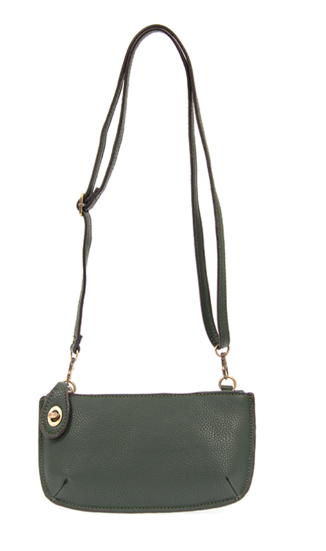 Mini Crossbody Wristlet Clutch - Chive