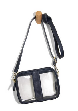 Clear Rita Camera Bag - Navy