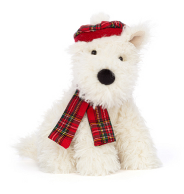 Winter Warmer Munro Scottie Dog Plush