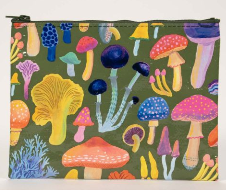Mushrooms Zipper Pouch