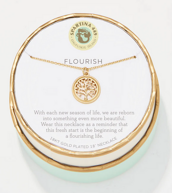 Sea La Vie Necklace - Flourish - Tree of Life