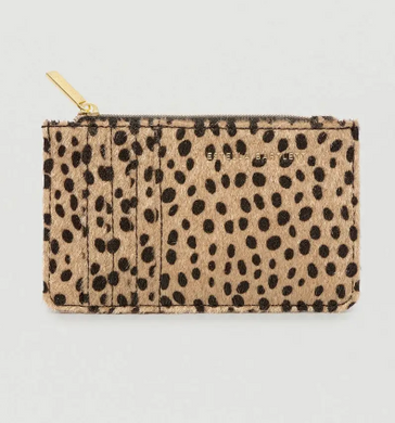 Rectangle Card Wallet - Leopard