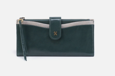 Max Continental Wallet - Sage Leaf