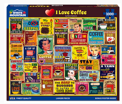 I Love Coffee Puzzle