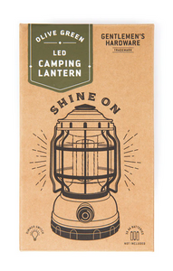 Camping Lantern - Olive Green