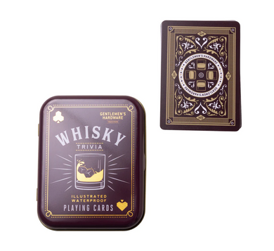 Whiskey Trivia Playing Cards