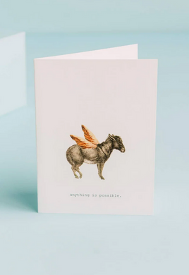 Anything's Possible Greeting Card