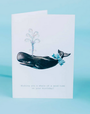 A Whale Of A Good Time Greeting Card