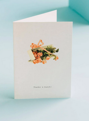 Thanks A Bunch Roses Card