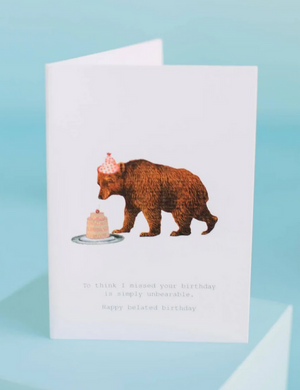Simply Unbearable Card