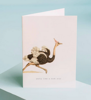 Party Like A Rock Star Card