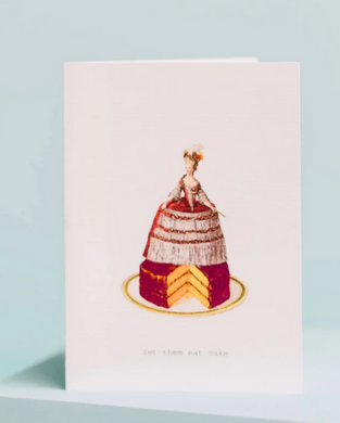 Let Them Eat Cake Card