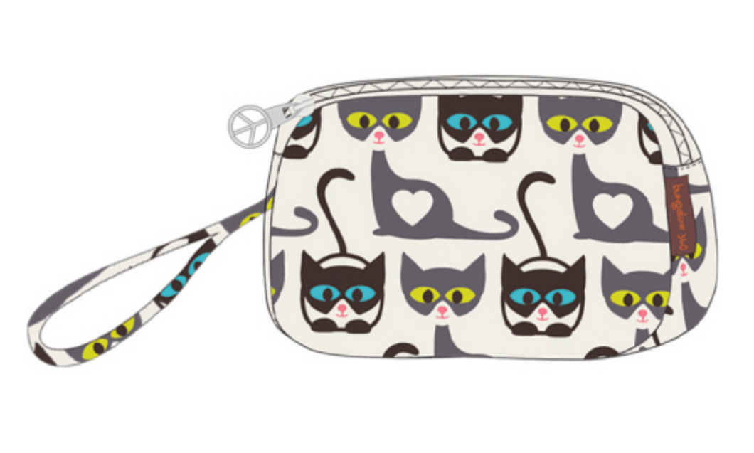 Cat Clutch Purse