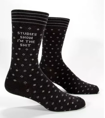 Studies Show I'm The Shit Men's Socks