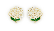 Load image into Gallery viewer, Hydrangea Earrings In Three Colors