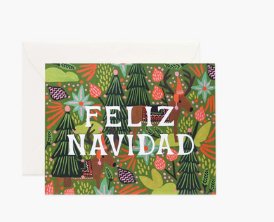 Feliz Feliz Navidad Holiday Cards - Boxed Set of 8