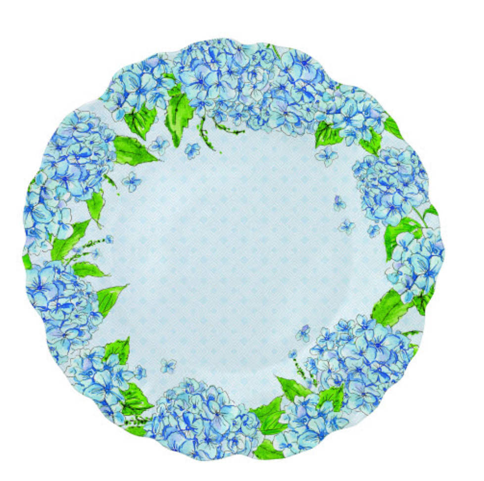 Hydrangea Dinner Plate 11.5 inches
