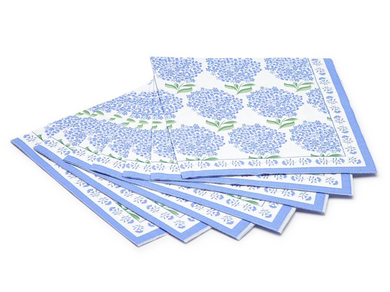 Hydrangea Paper Napkins