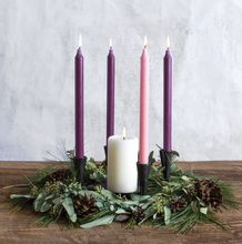 Load image into Gallery viewer, Advent Taper Candles 12&quot; - 4 Pack