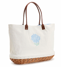 Load image into Gallery viewer, Hydrangea Basket Tote Bag