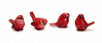 Small Red Cardinal Figurine