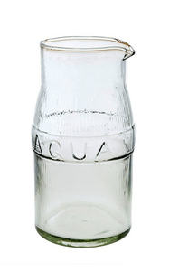 Glass Pitcher - Aqua
