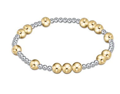 Hope Unwritten 6mm Mixed Metal Bracelet